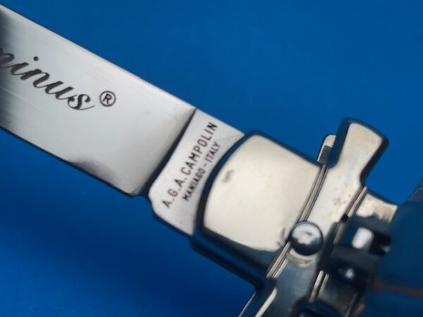 AGA Brazilian Horn "Dominus" Leverlock Switchblade