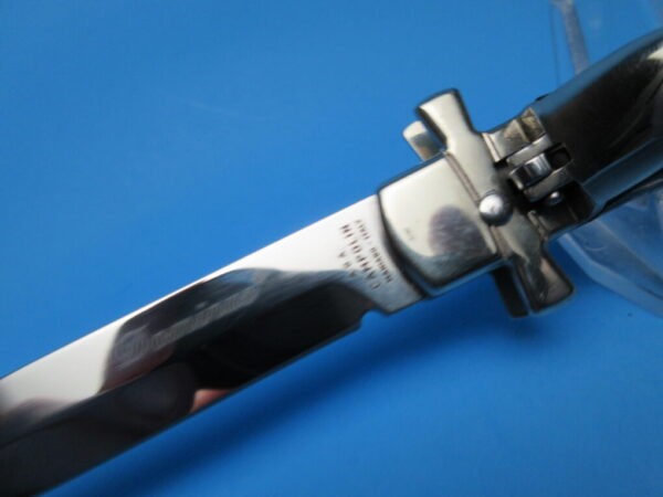 AGA Brazilian Horn "Dominus" Leverlock Switchblade