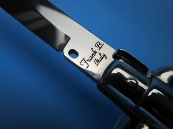 Frank Beltrame 9" Ebonywood Bayonet Picklock Switchblade