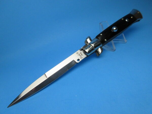 Frank Beltrame 9" Ebonywood Bayonet Picklock Switchblade