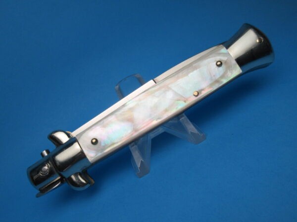 Frank Beltrame 9" Mother Of Pearl Bayonet Picklock