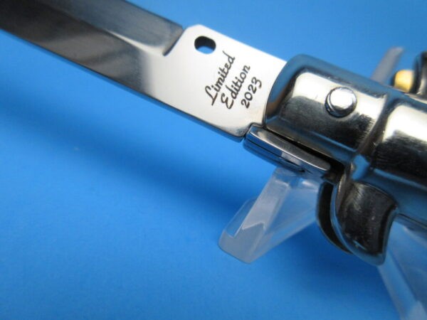 Frank Beltrame Picklock 9" Stag Horn Bayonet Switchblade
