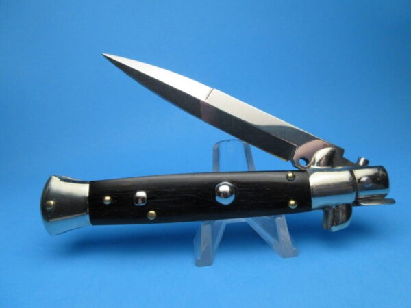 Frank Beltrame 9" Ebonywood Bayonet Picklock Switchblade