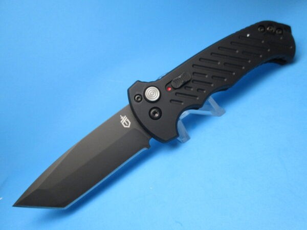 Gerber 06 Auto Tanto Plain-Edge Switchblade Knife