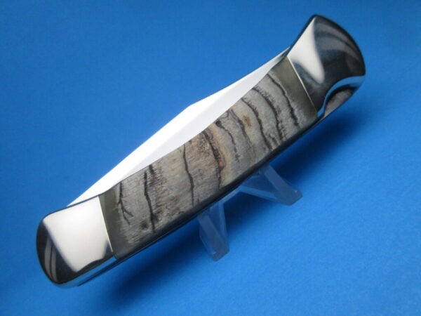Custom Buck Black Nepal Sheep 110 Automatic Conversion Knife