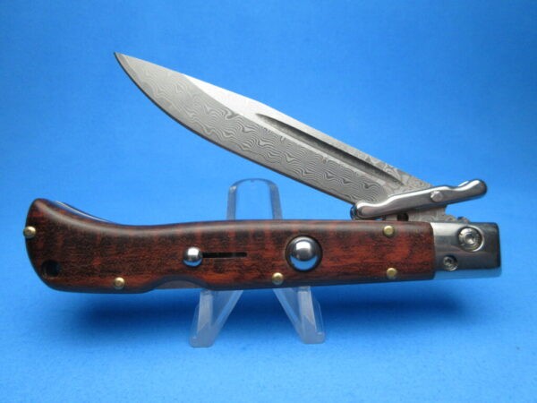 9" AKC Snakewood Damascus "Roma" Swinguard