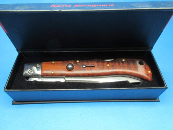 11" AKC Snakewood Damascus "Roma" Swinguard