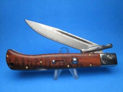 11" AKC Snakewood Damascus "Roma" Swinguard