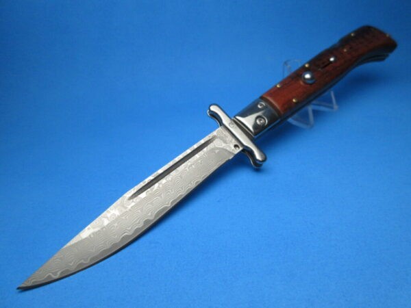 11" AKC Snakewood Damascus "Roma" Swinguard
