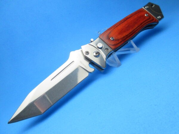 Rosewood Spike Switchblade