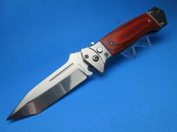 Rosewood Spike Switchblade