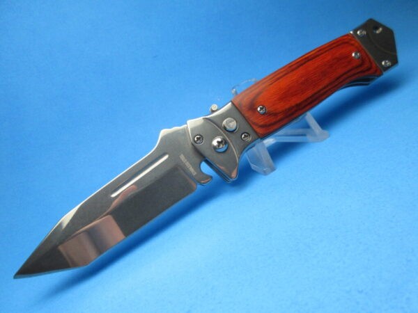 Rosewood Spike Switchblade