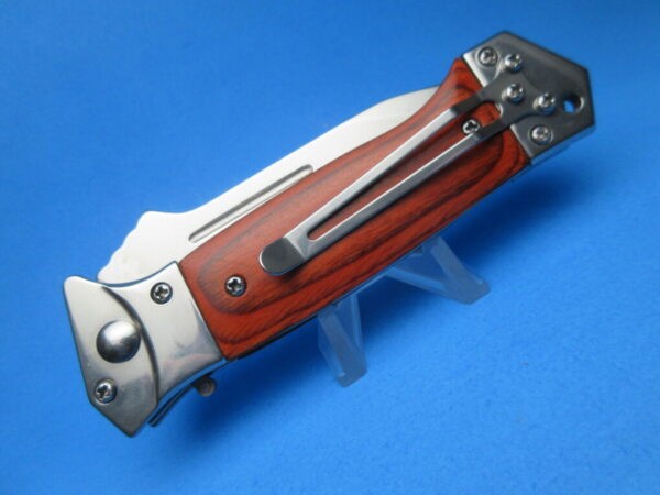 Rosewood Spike Switchblade