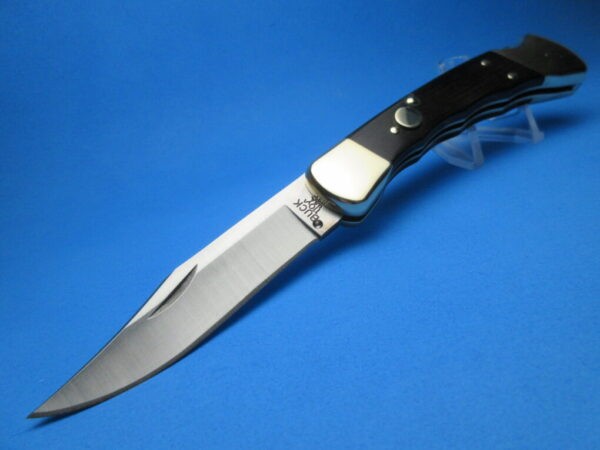 Buck 110 Automatic Conversion Knife Ebonywood W/ Finger Grooves