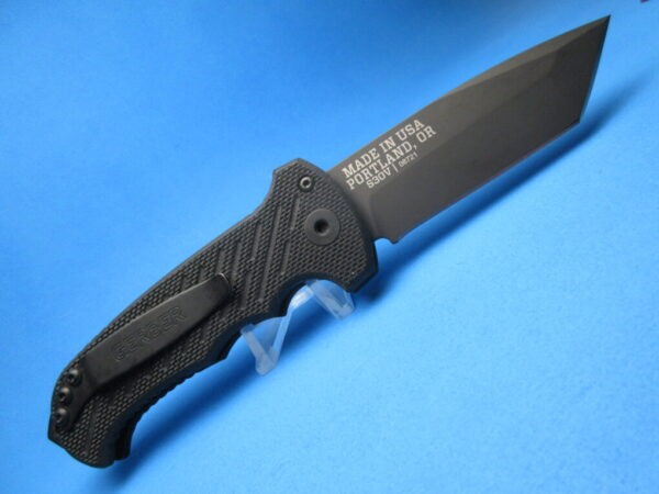 Gerber 06 Auto G-10 Tanto Plain-Edge Switchblade Knife