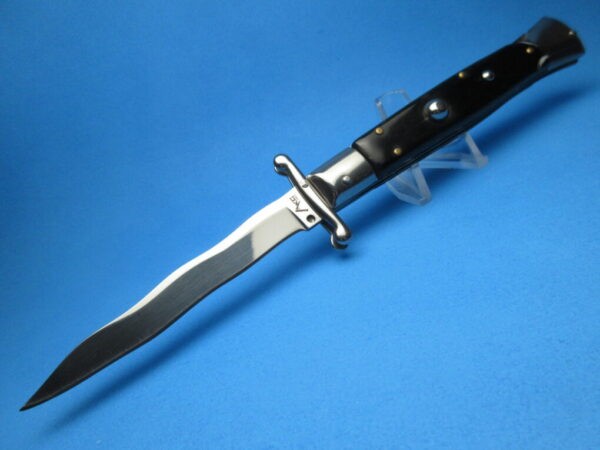 9" Imit. Buffalo Italian Kriss Stiletto Clone Swinguard Switchblade