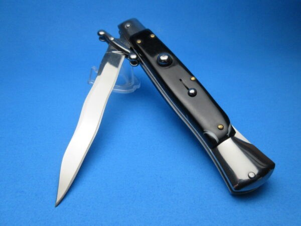 9" Imit. Buffalo Italian Kriss Stiletto Clone Swinguard Switchblade