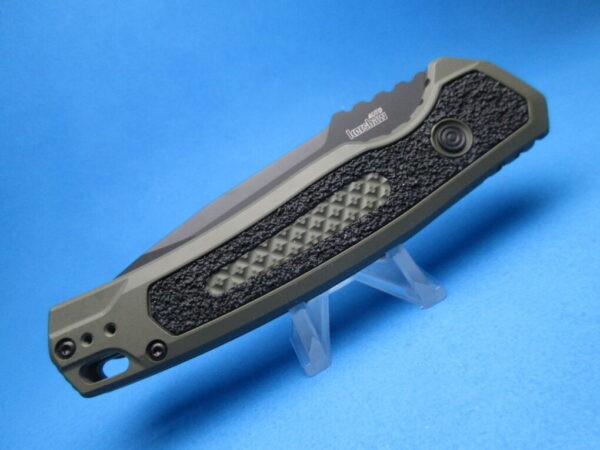 Kershaw Launch 16 Olive Handle Switchblade