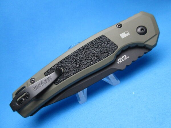 Kershaw Launch 16 Olive Handle Switchblade