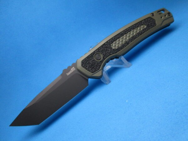 Kershaw Launch 16 Olive Handle Switchblade