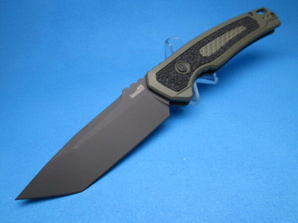 Kershaw Launch 16 Olive Handle Switchblade