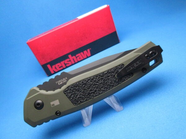 Kershaw Launch 16 Olive Handle Switchblade