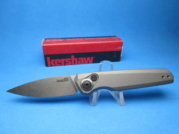 Kershaw Launch 18 Silver Handle Switchblade