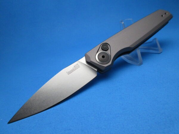 Kershaw Launch 18 Silver Handle Switchblade