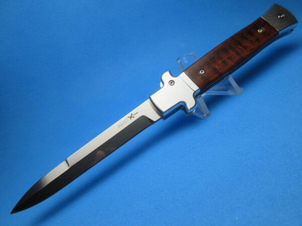 AKC Shadow 9'' Snakewood Handle Polished