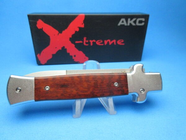 AKC Shadow 9'' Snakewood Handle Stonewashed