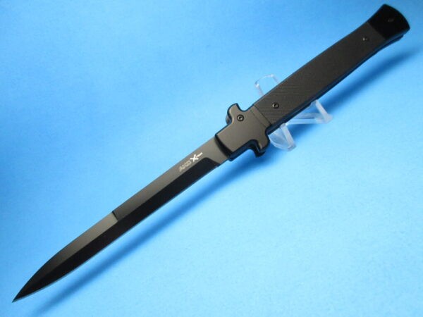 AKC Shadow Black G10 Handle Tactical