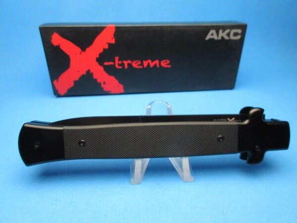 AKC Shadow Black G10 Handle Tactical