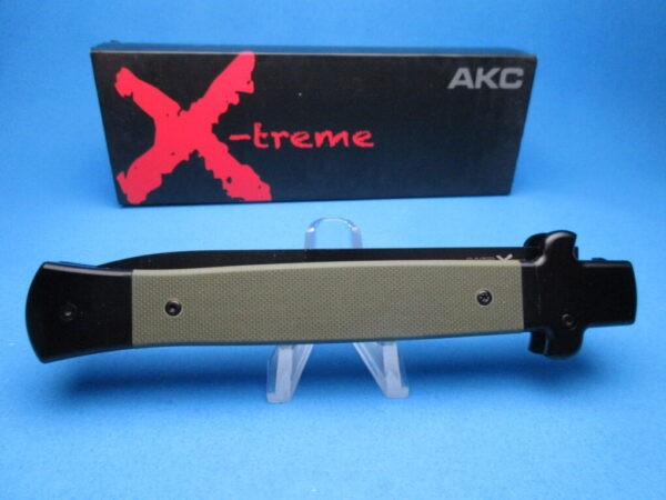 AKC Shadow Green Handle Tactical
