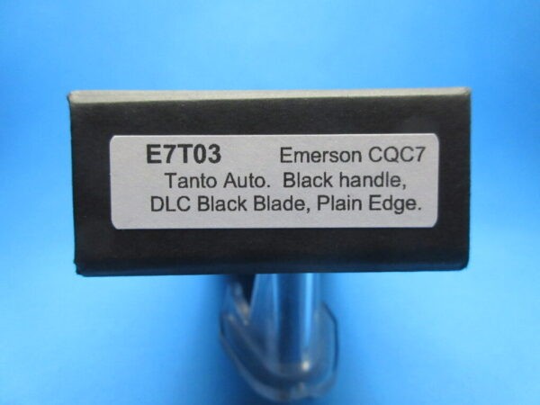 EMERSON CQC7 Tanto Black Plain-Edge Blade