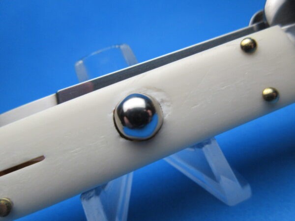 Frank Beltrame 9" Camel Bone Classic Bayonet S&D