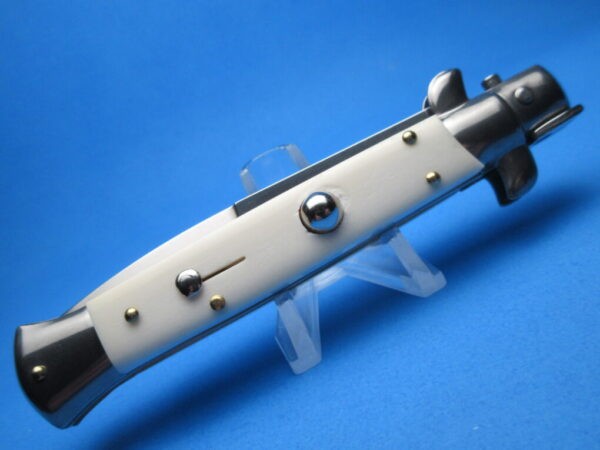 Frank Beltrame 9" Camel Bone Classic Bayonet S&D