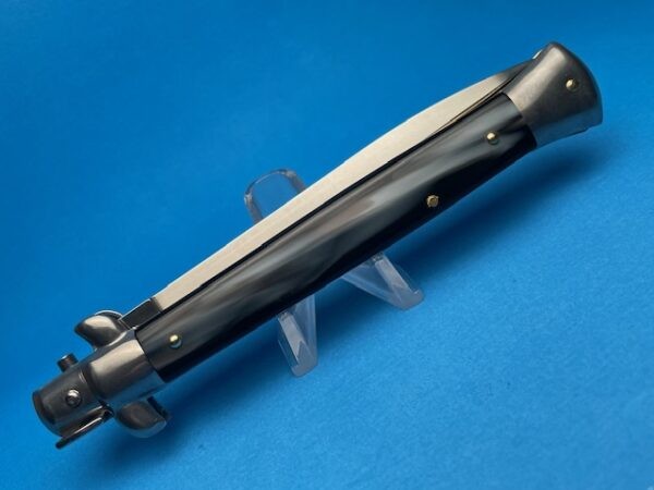 Frank Beltrame 11" Imit Buffalo Horn Dagger Switchblade - Image 3