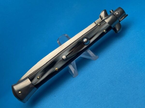 Frank Beltrame 11" Imit Buffalo Horn Dagger Switchblade - Image 4