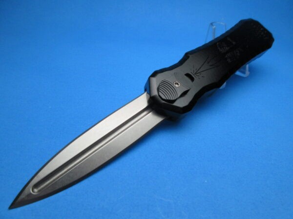 PIRANHA EXCALIBUR BLACK STONEWASHED PLAIN OTF