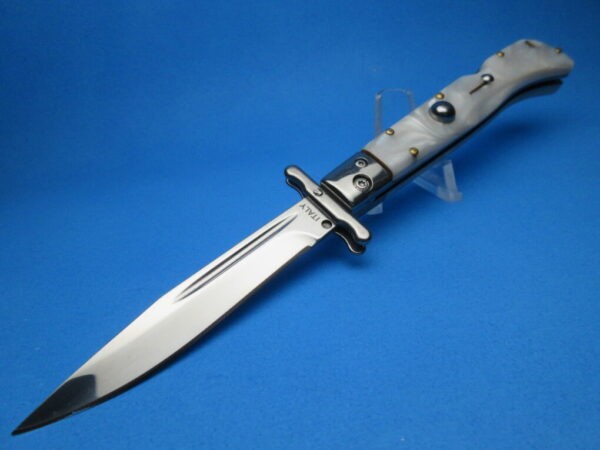 9" White Pearlex "Italian" Roma Swinguard