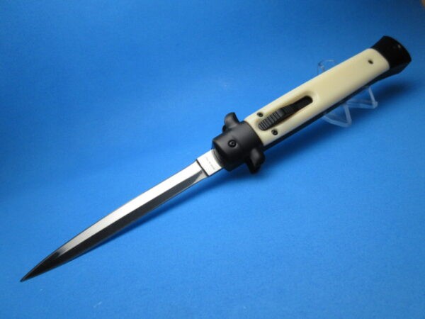 11'' Imit. Ivory Tactical Stiletto Style OTF Dagger