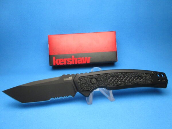 Kershaw Launch 16 Black Handle Switchblade