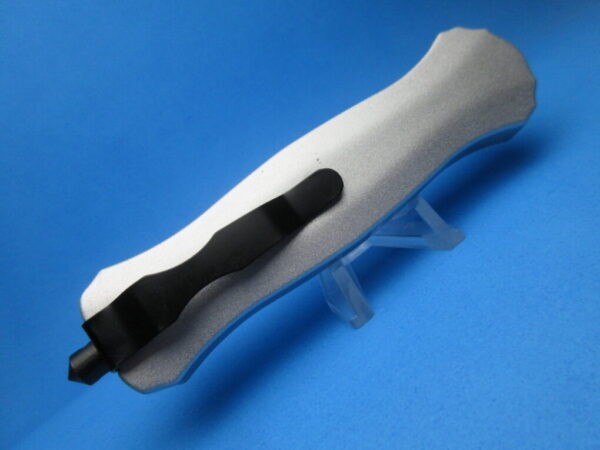 Silver Stinger Serrated OTF Switchblade
