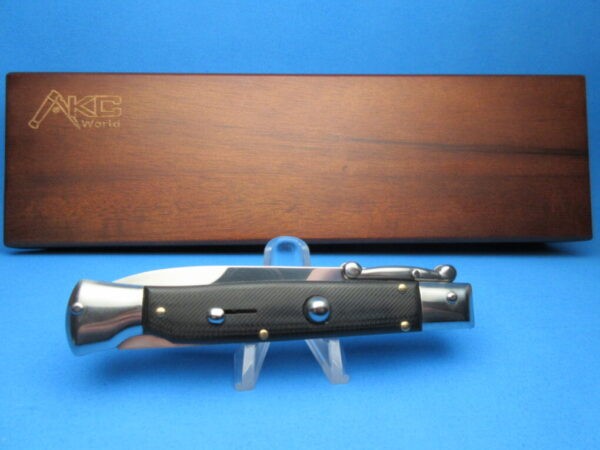9'' AKC G-10 Polished Bayonet Swinguard
