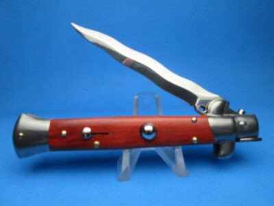Frank Beltrame 9" Redheart Wood Kriss Switchblade