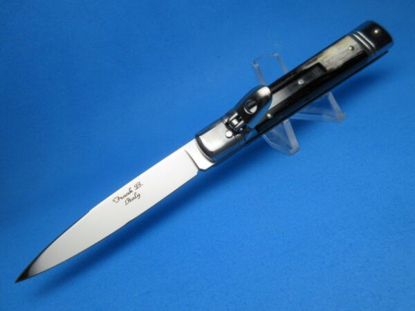 Frank Beltrame Brazilian Horn Slimline Stiletto Switchblade