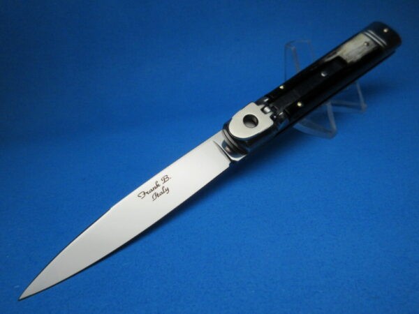 Frank Beltrame Brazilian Horn Slimline Stiletto Switchblade