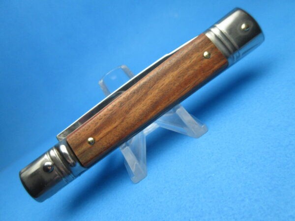 Frank Beltrame Cocobolo Wood Slimline Stiletto Switchblade