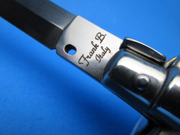 Frank Beltrame 11" Abalone Bayonet Picklock Switchblade
