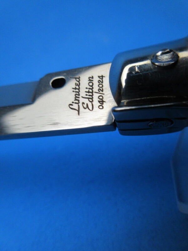 Frank Beltrame 11" French Point Horn Bayonet Picklock Switchblade